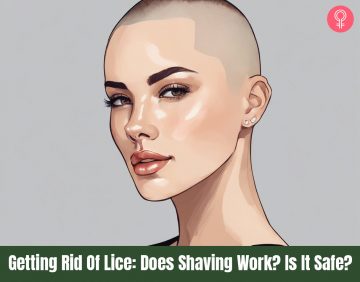 Shave Your Head To Get Rid Of Lice