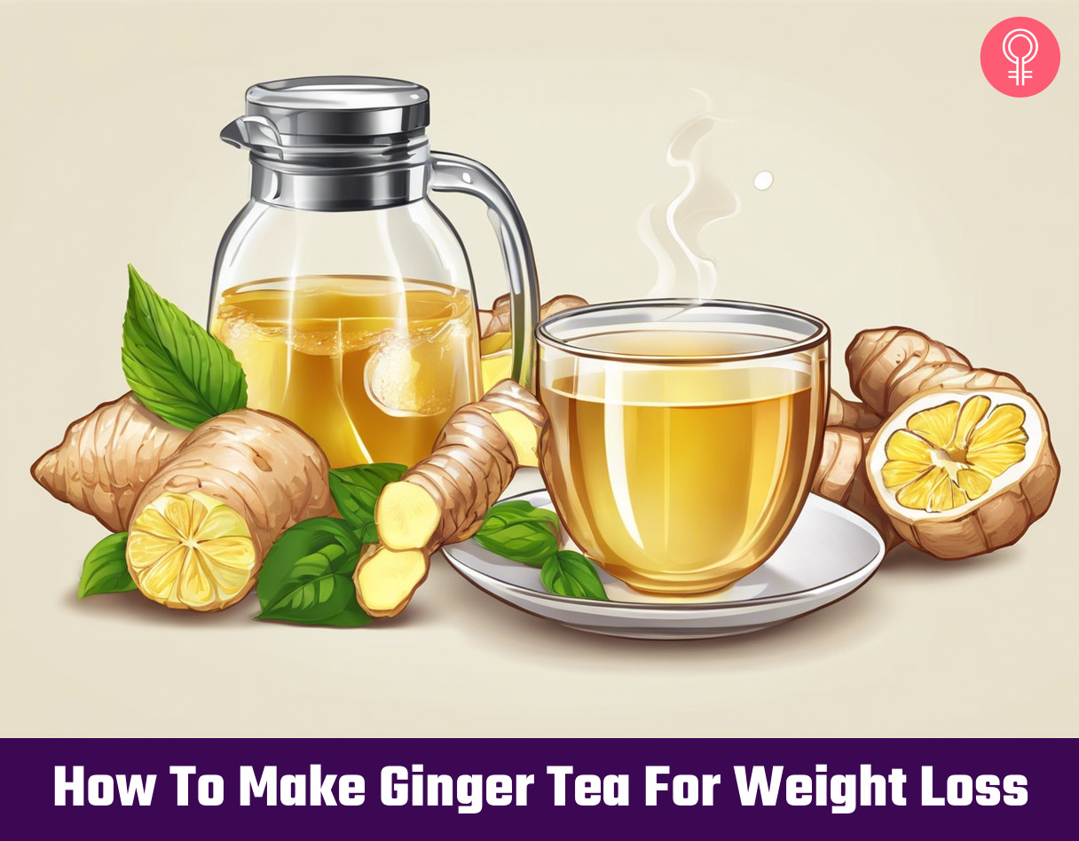 ginger tea for weight loss_illustration