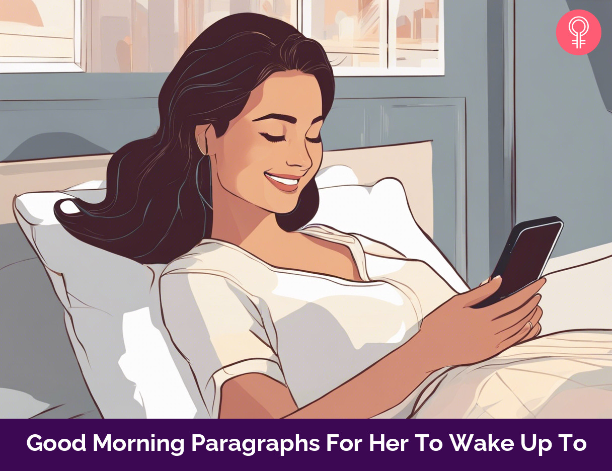 good morning paragraphs for her