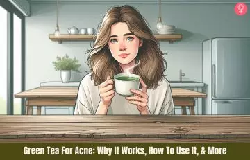 green tea for acne
