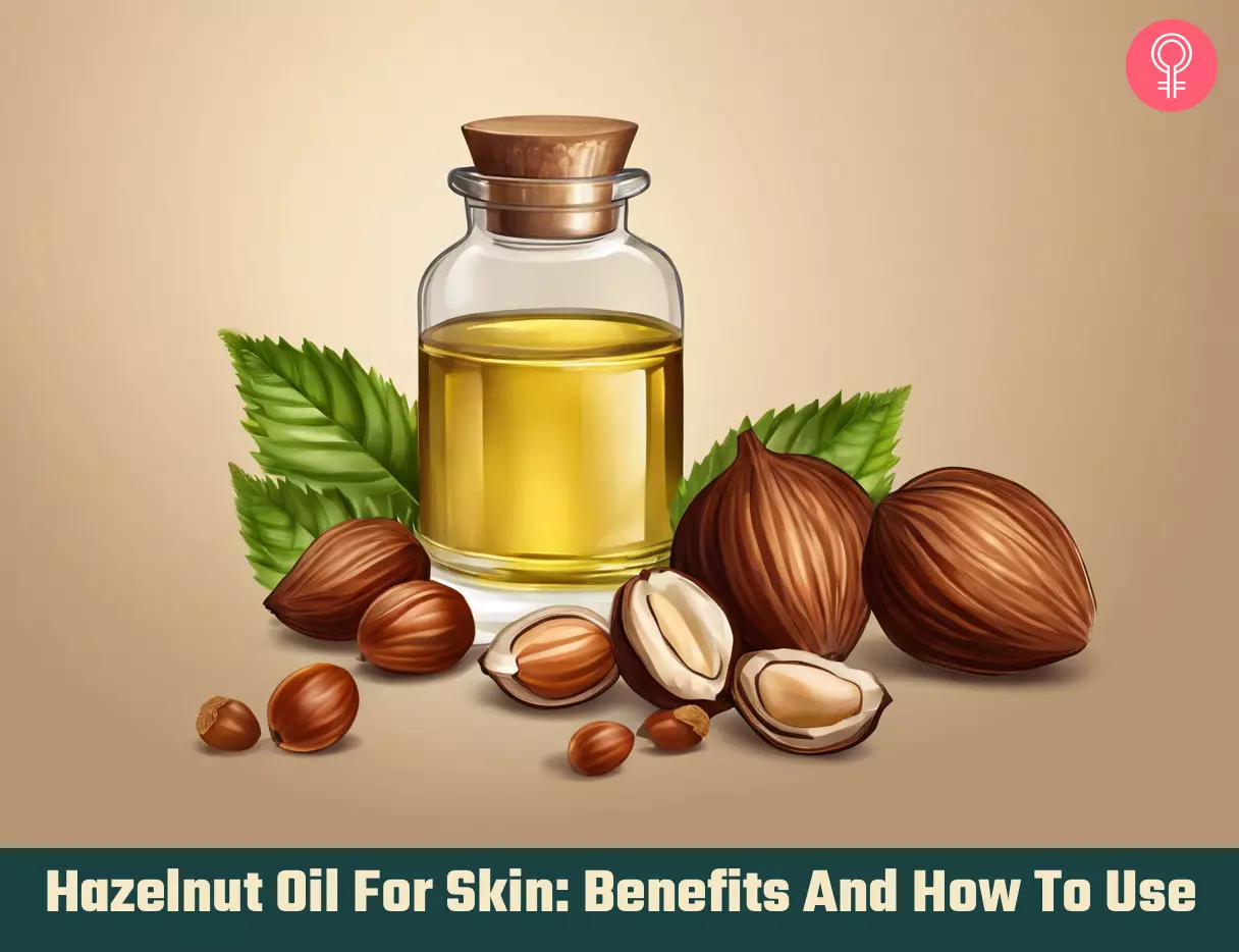 Hazelnut oil for skin