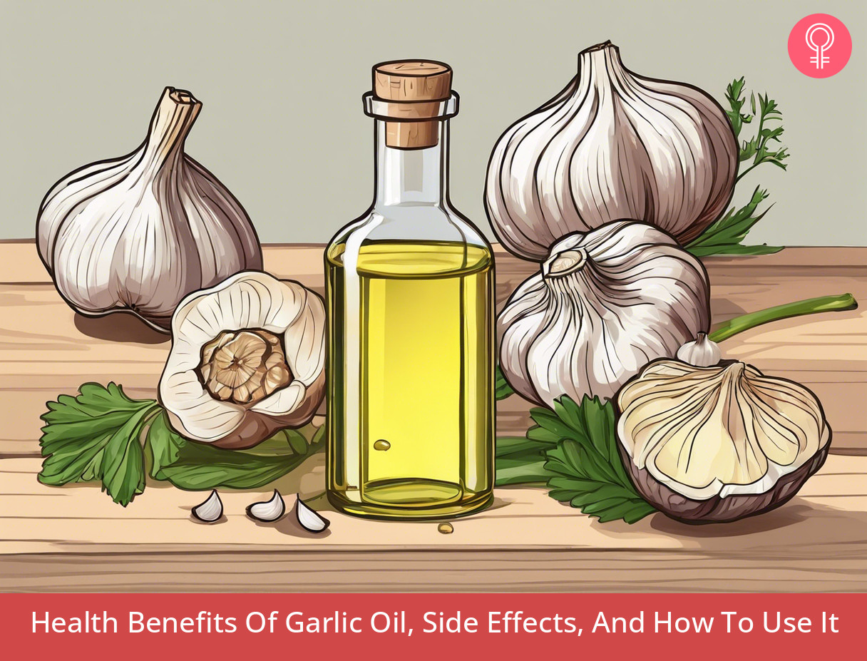 garlic oil benefits_illustration