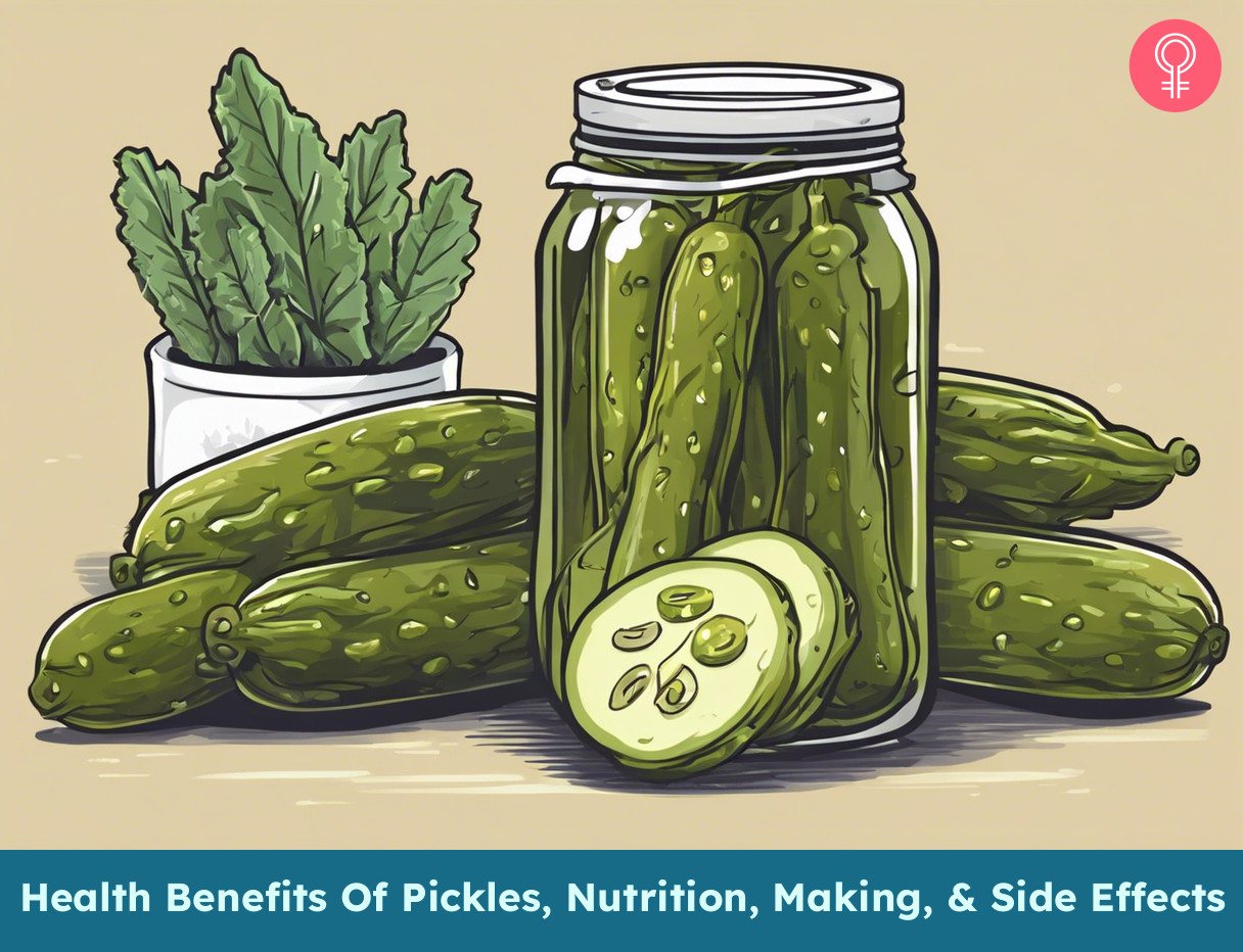 Health Benefits of Pickles_illustration