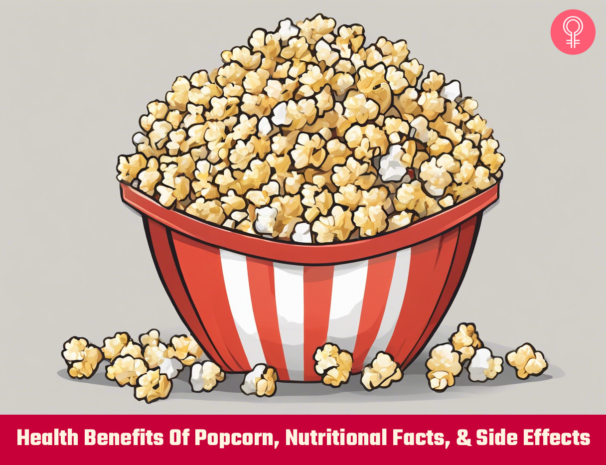 health benefits of popcorn_illustration