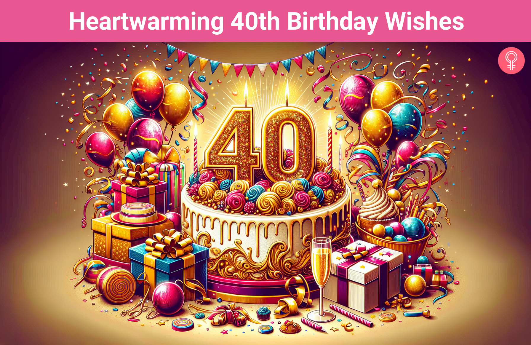 40th birthday wishes_illustration