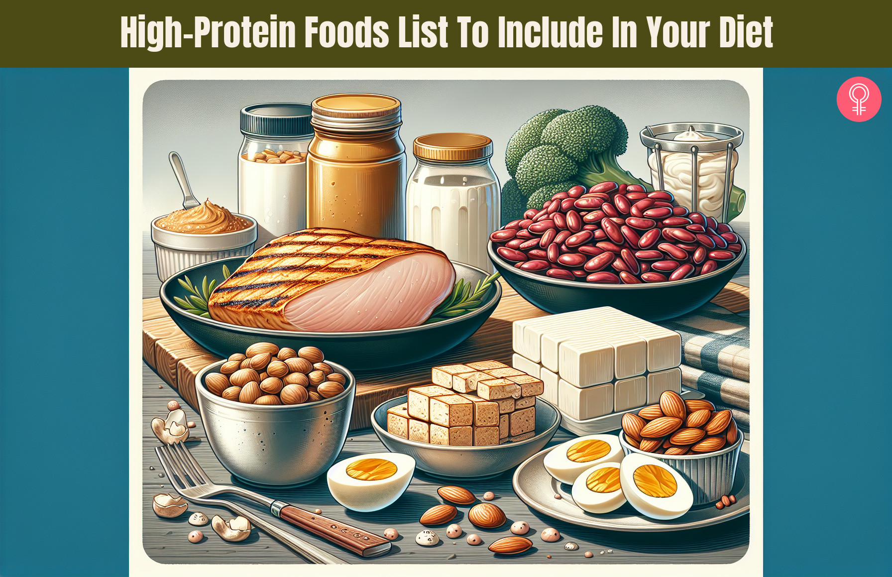 high protein foods_illustration