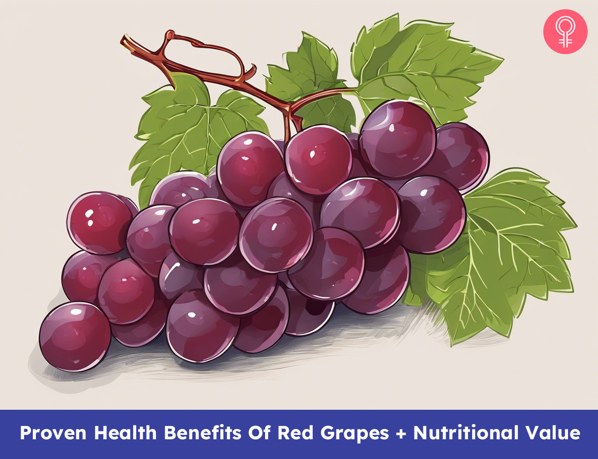 benefits of red grapes_illustration
