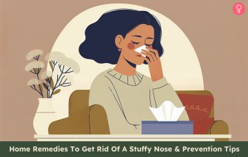 13 Home Remedies To Get Rid Of A Stuffy Nose & Prevention Tips