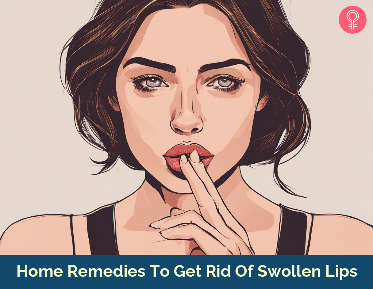 get rid of swollen lips