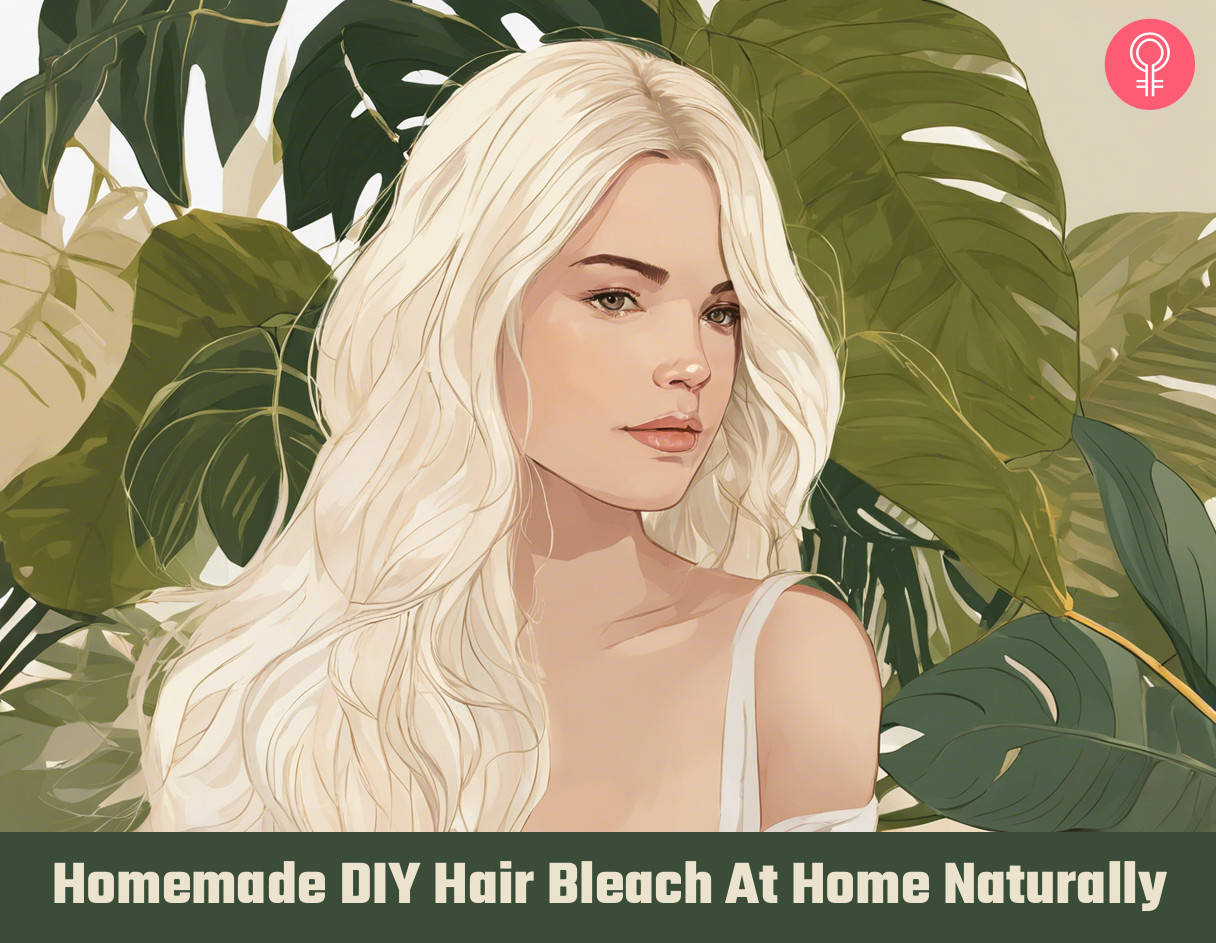 diy hair bleach at home