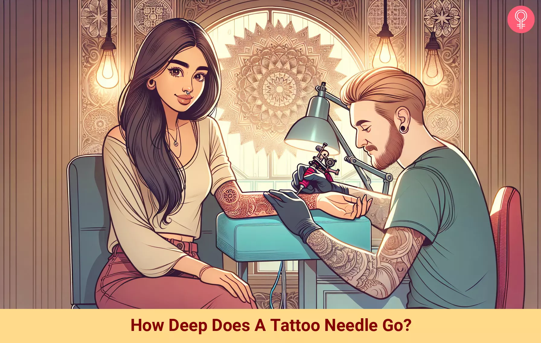 How Deep Does A Tattoo Needle Go?