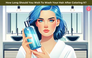 Wash Your Hair After Coloring