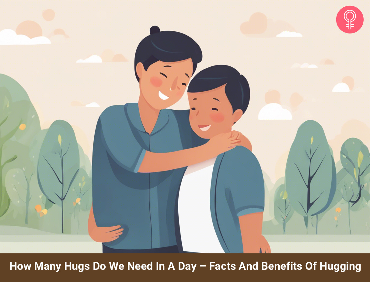 how many hugs do we need a day
