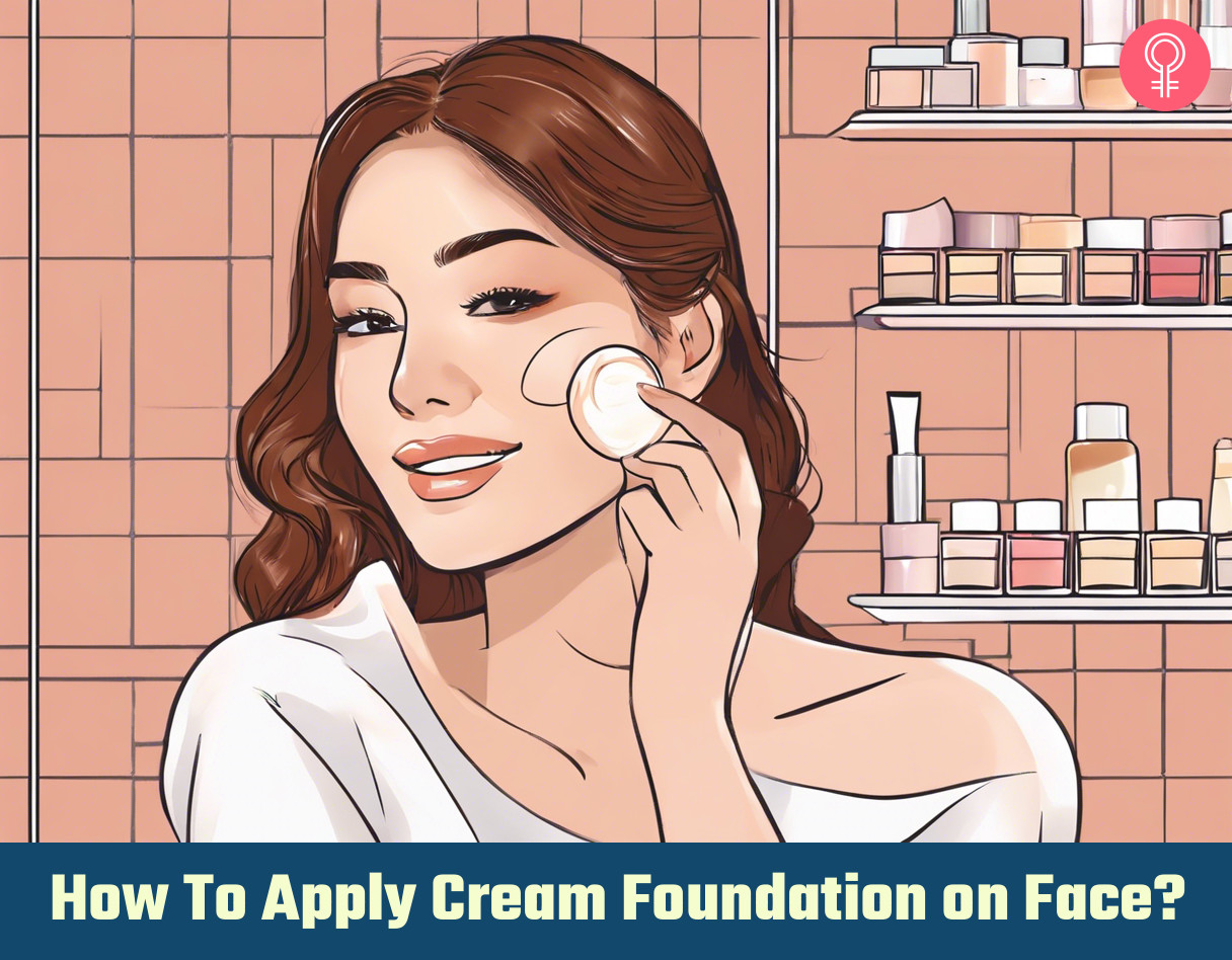 how to apply cream foundations