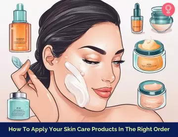 how to apply skin care products_illustration