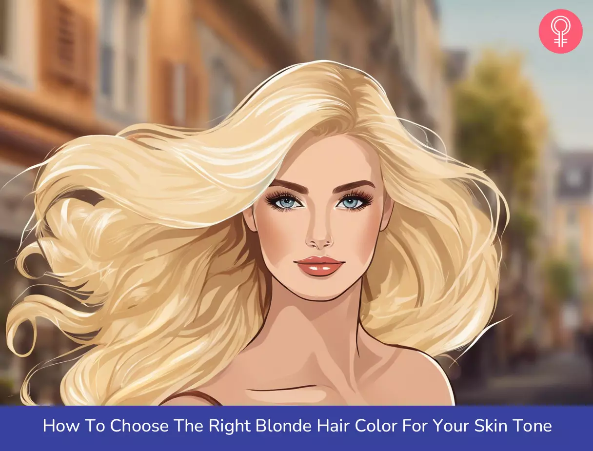 blonde color for your skin tone