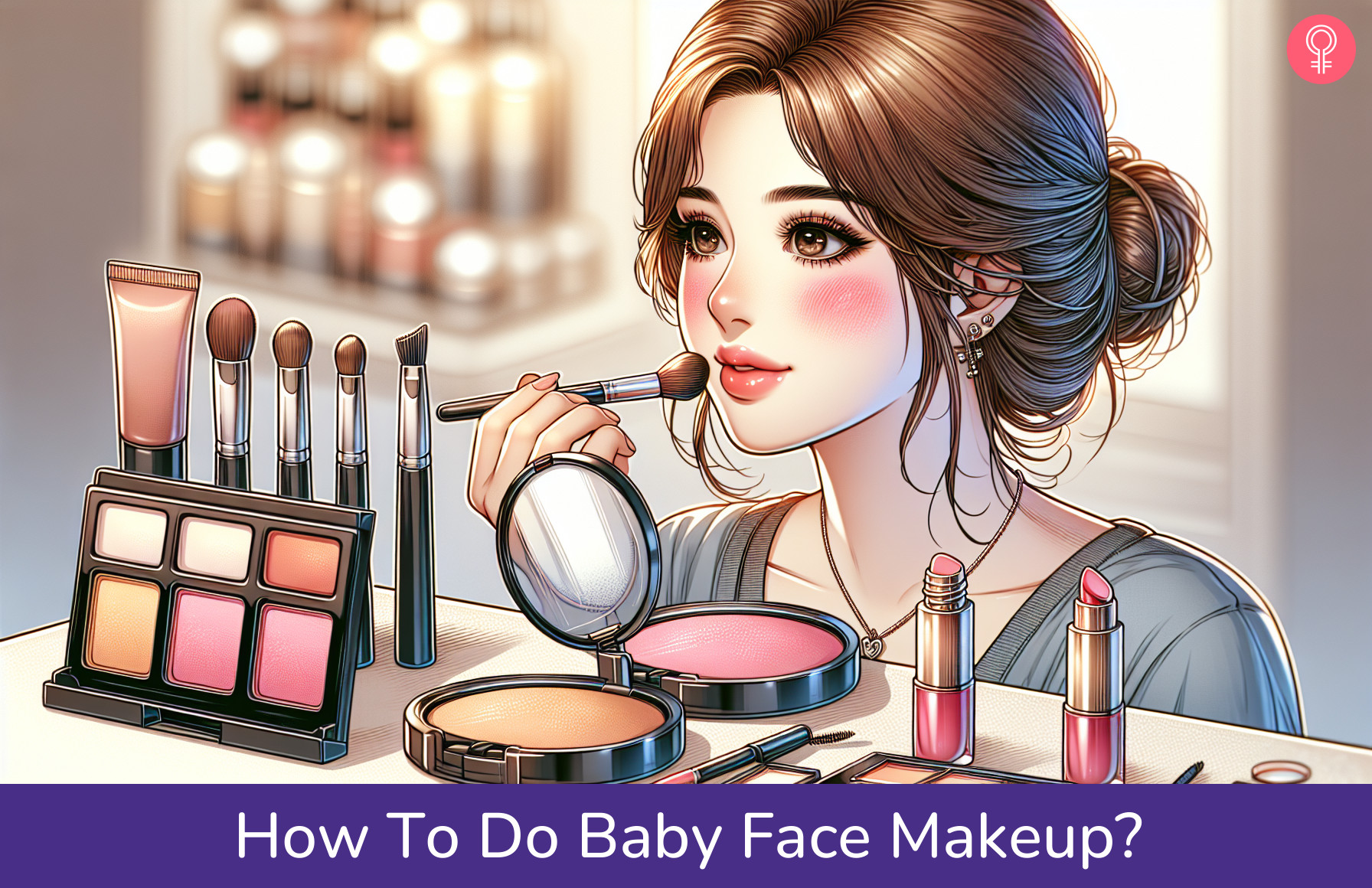 babyface makeup_illustration
