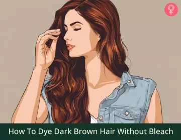 Lighten Dark Brown Hair Without Bleach
