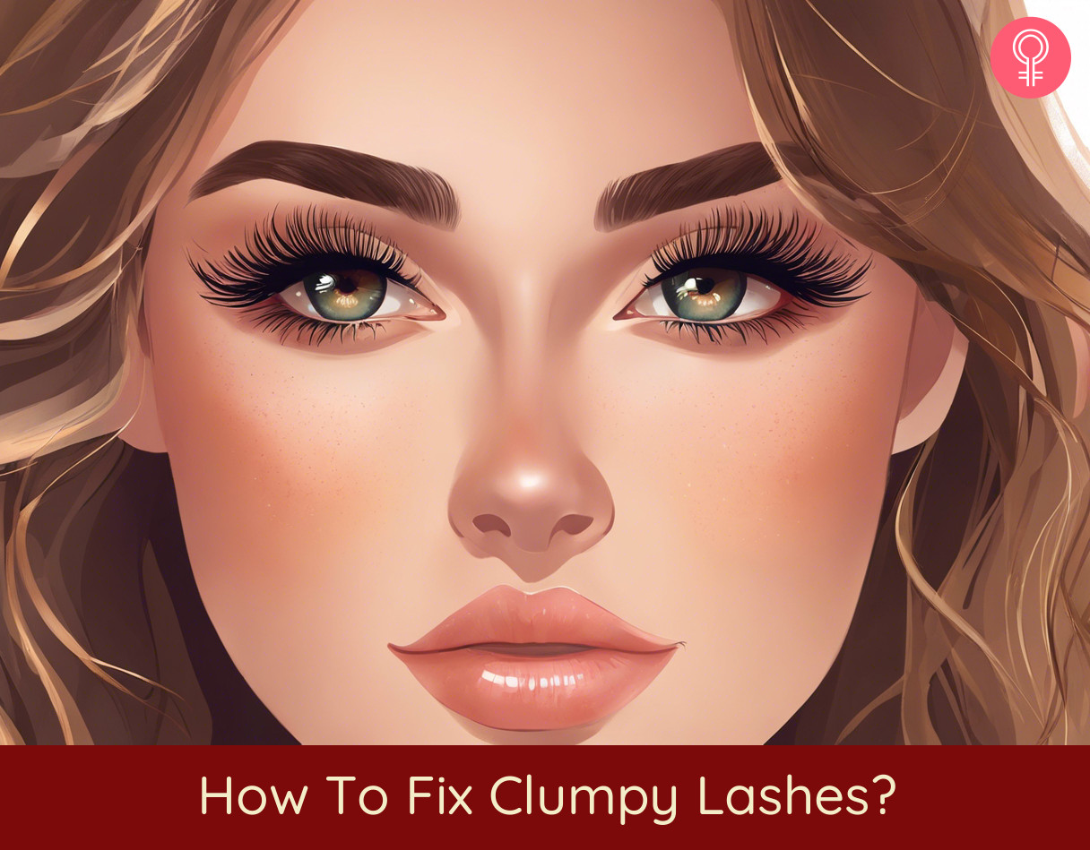How To Fix Clumpy Lashes