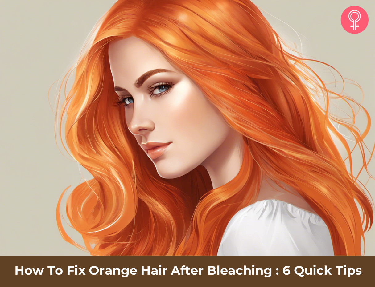 how to fix orange hair color