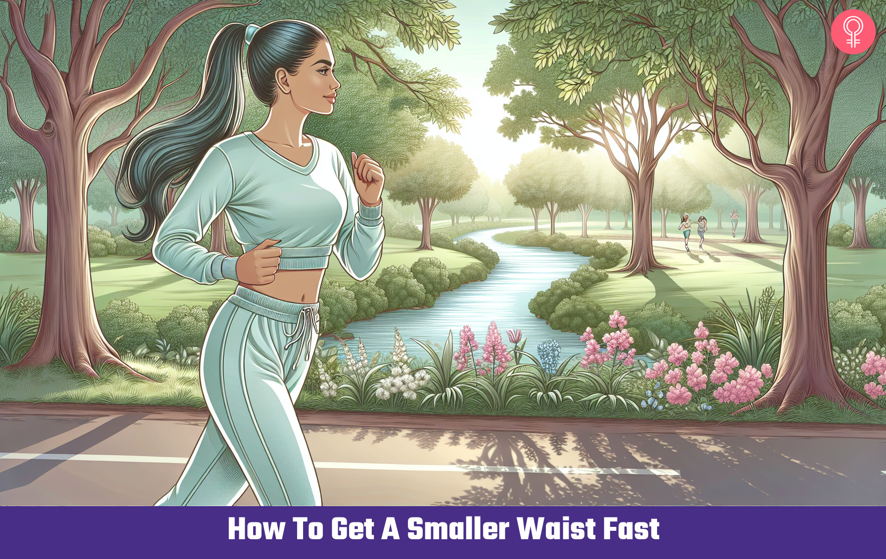 how to get a smaller waist in a week