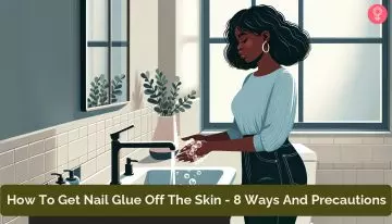 how to get nail glue off skin