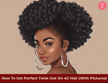 Perfect Twist Out On 4C Natural Hair