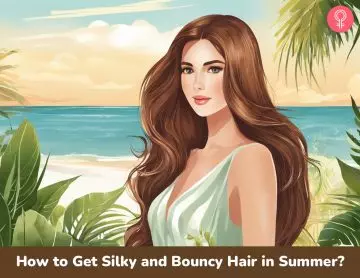 Silky and Bouncy Hair in Summer