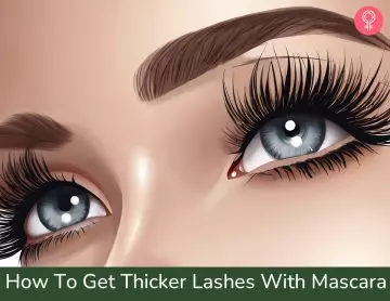 get thicker lashes with mascara