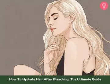 Hydrate Hair After Bleaching