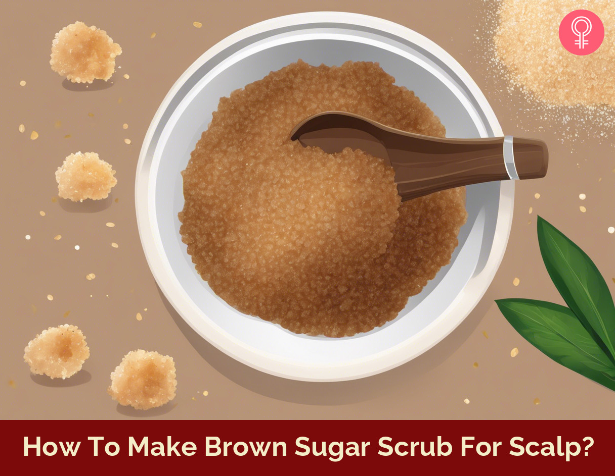 how to make brown sugar scrub for scalp
