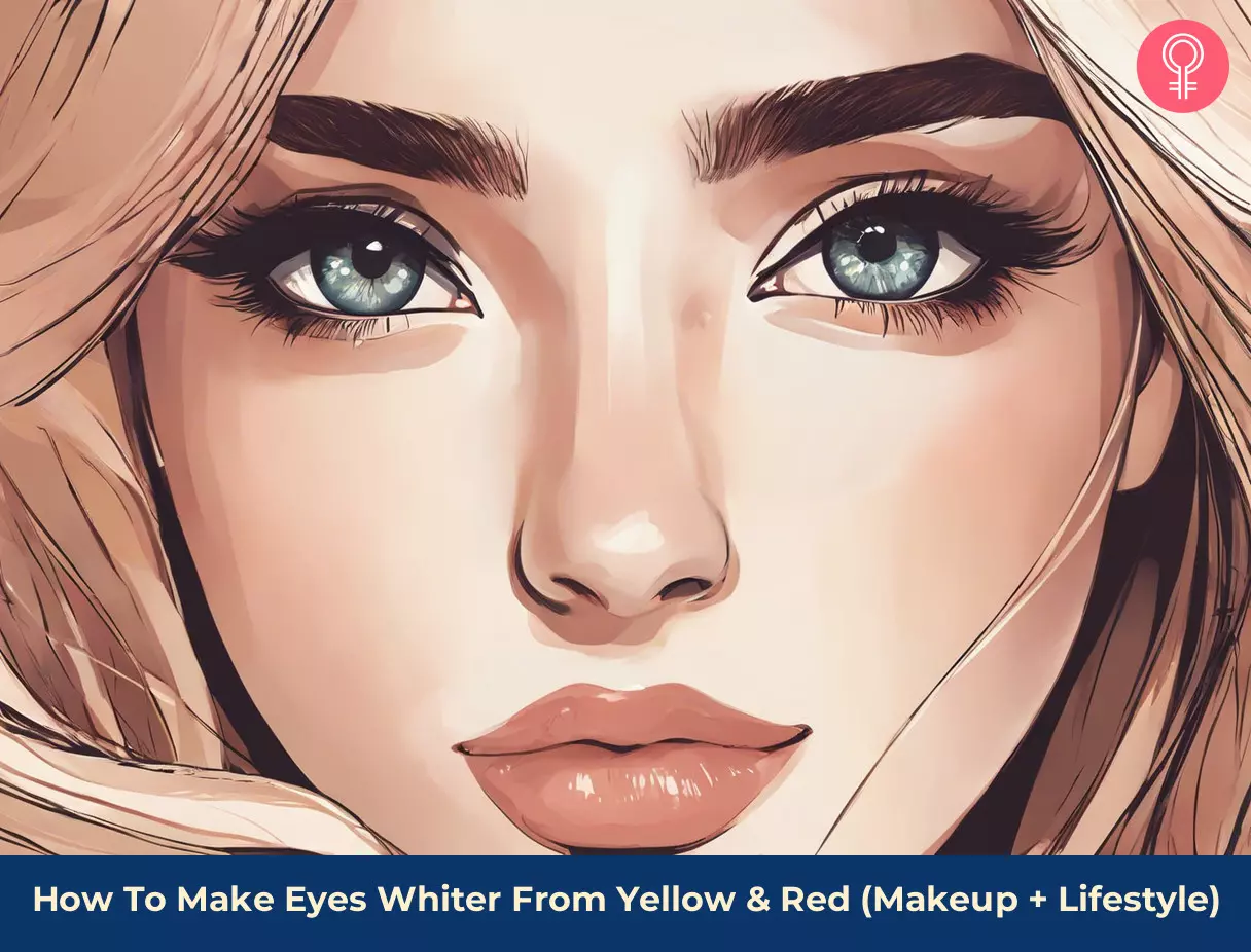 how to make eyes whiter