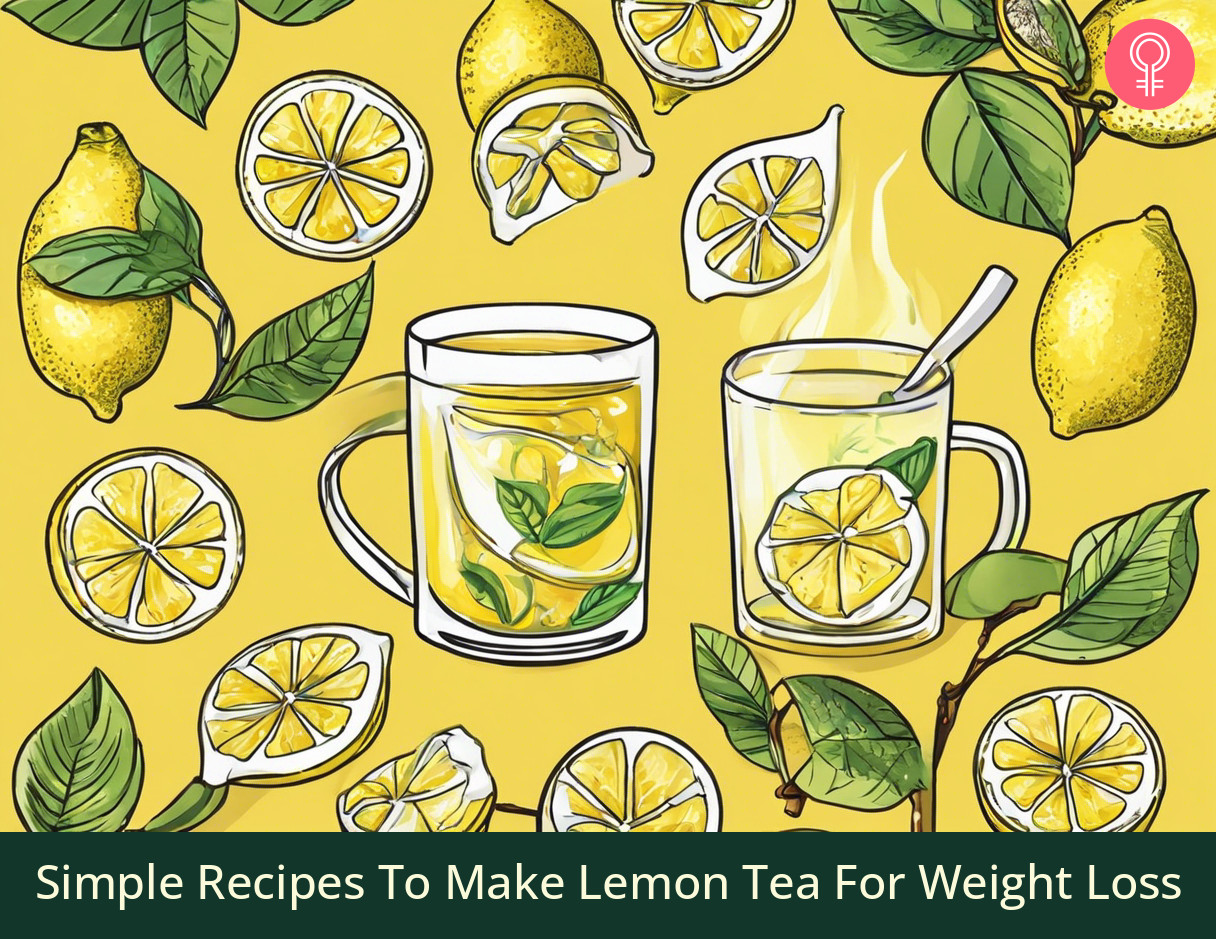lemon tea for weight loss_illustration