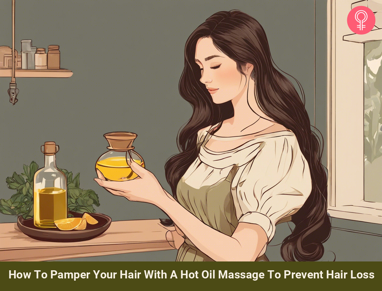 Hot Oil Massage To Prevent Hair Loss