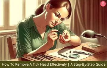 remove a tick head