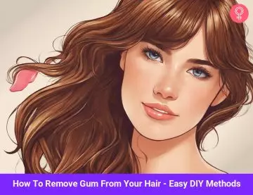 remove gum from your hair