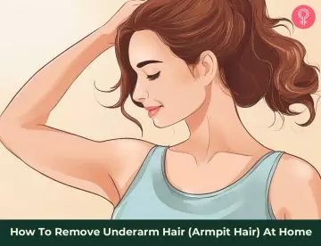 How To Remove Underarm Hair At Home