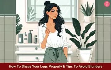how to shave your legs