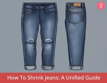 how to shrink jeans