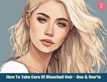 look after your bleached hair