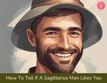 signs of sagittarius man likes you