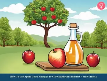 Apple Cider Vinegar for Dandruff_illustration