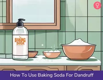 baking powder for dandruff
