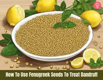 fenugreek seeds for dandruff