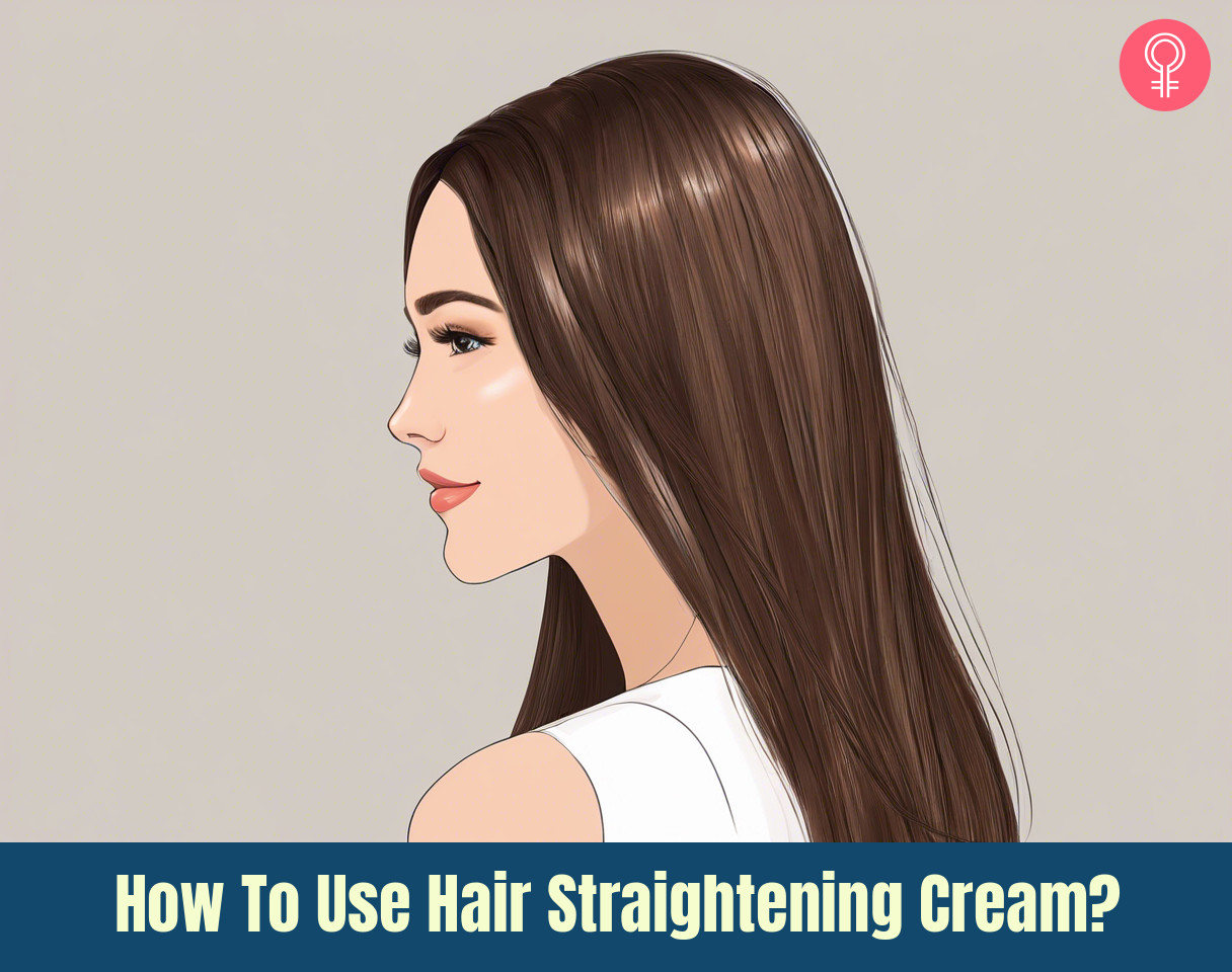 how to use hair straightening cream