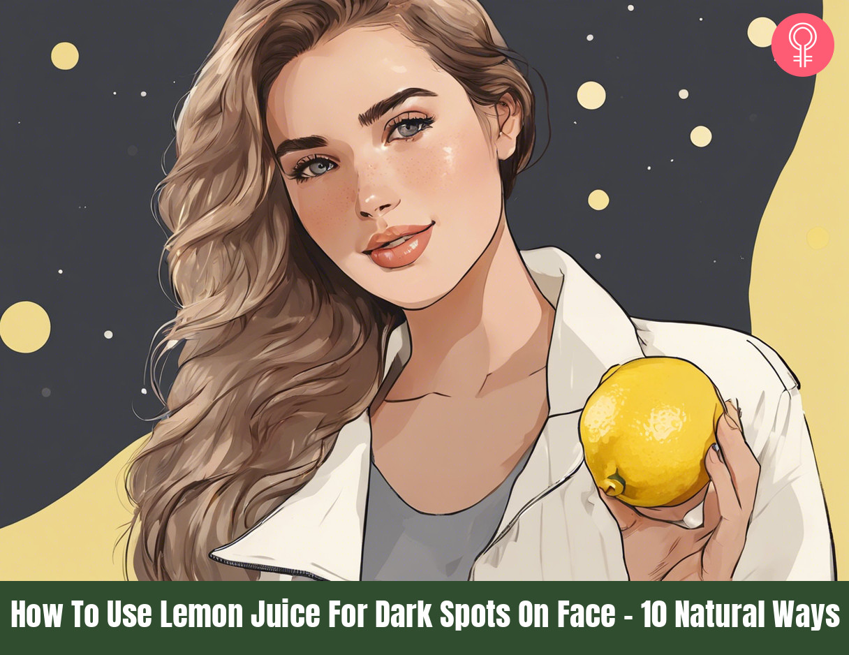 lemon juice for dark spots