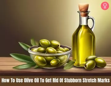 olive oil for stretch marks