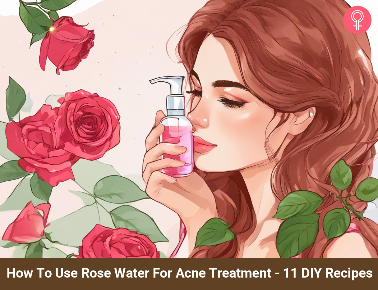 rose water for acne