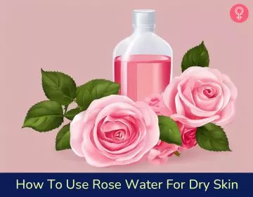 rose water for dry skin