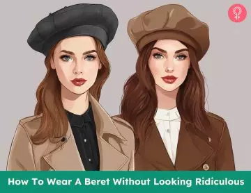 how to wear a beret